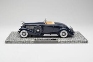 Duesenberg SJN Convertible Coupe Midnight Blue Minichamps 1:18 107150332 Metāls — attēls 3 no 6