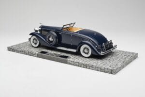 Duesenberg SJN Convertible Coupe Midnight Blue Minichamps 1:18 107150332 Metāls — attēls 5 no 6