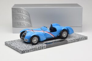 Ecurie Bleue Delahaye Type 145 V12 R. Dreyfus Coupe du Million Montlhery 1937 Minichamps 1:18 107116100 Metāls — attēls 6 no 6