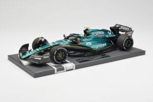 Aston Martin AMR23 #14 F. Alonso 3rd Place Saudi Arabian GP 2023 Minichamps 1:18 117230214 Metāls — attēls 2 no 7