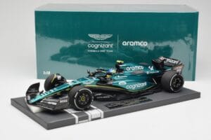 Aston Martin AMR23 #14 F. Alonso 3rd Place Saudi Arabian GP 2023 Minichamps 1:18 117230214 Metāls — attēls 7 no 7