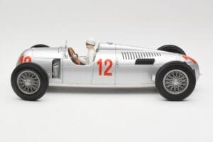 Auto Union Type C #12 H. Stuck Hungarian GP Budapest 1936 Minichamps 1:18 155361012 Metāls — attēls 3 no 6