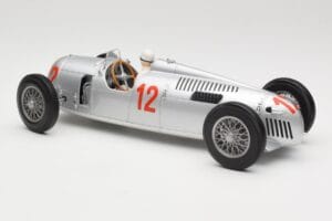 Auto Union Type C #12 H. Stuck Hungarian GP Budapest 1936 Minichamps 1:18 155361012 Metāls — attēls 5 no 6