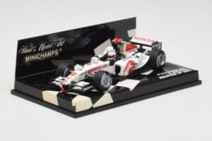 BAR Honda 007 A. Davidson Malaysian GP 2005 Minichamps 1:43 400050104 Metāls — attēls 2 no 5