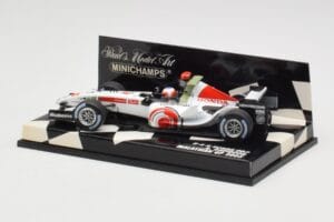 BAR Honda 007 A. Davidson Malaysian GP 2005 Minichamps 1:43 400050104 Metāls — attēls 3 no 5