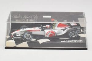 BAR Honda 007 A. Davidson Malaysian GP 2005 Minichamps 1:43 400050104 Metāls — attēls 5 no 5