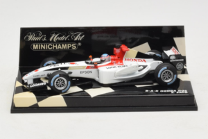 BAR 006 Honda #10 T. Sato BAR Honda F1 Team 2004 Minichamps 1:43 400040010 Metāls
