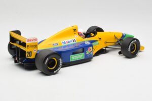 Benetton B191 #19 M. Schumacher F1 1991 Minichamps 1:18 100910119 Metāls — attēls 2 no 6