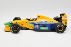 Benetton B191 #19 M. Schumacher F1 1991 Minichamps 1:18 100910119 Metāls — attēls 3 no 6