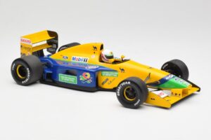 Benetton B191 #19 M. Schumacher F1 1991 Minichamps 1:18 100910119 Metāls — attēls 4 no 6