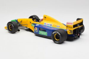 Benetton B191 #19 M. Schumacher F1 1991 Minichamps 1:18 100910119 Metāls — attēls 5 no 6