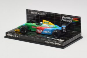 Benetton Ford B188 #19 A. Nannini Race Car 1988 Minichamps 1:43 400890119 Metāls — attēls 3 no 4