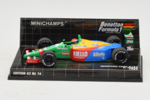 Benetton B189 Ford E. Pirro F1 1989 Minichamps 1:43 400890020 Metāls