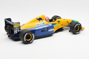 Benetton Ford B191 #19 N. Piquet F1 1991 Minichamps 1:18 100910020 Metāls — attēls 2 no 6
