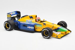 Benetton Ford B191 #19 N. Piquet F1 1991 Minichamps 1:18 100910020 Metāls — attēls 4 no 6