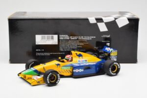 Benetton Ford B191 #19 N. Piquet F1 1991 Minichamps 1:18 100910020 Metāls — attēls 6 no 6