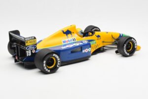 Benetton Ford B191 #20 R. Moreno F1 1991 Minichamps 1:18 100910019 Metāls — attēls 2 no 6