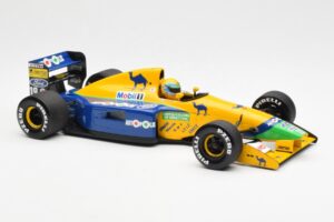 Benetton Ford B191 #20 R. Moreno F1 1991 Minichamps 1:18 100910019 Metāls — attēls 4 no 6