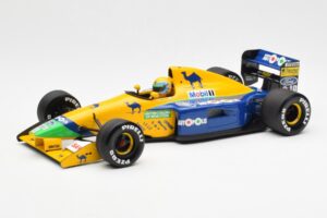 Benetton Ford B191 #20 R. Moreno F1 1991 Minichamps 1:18 100910019 Metāls