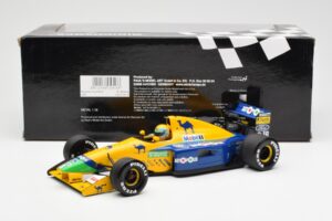 Benetton Ford B191 #20 R. Moreno F1 1991 Minichamps 1:18 100910019 Metāls — attēls 6 no 6