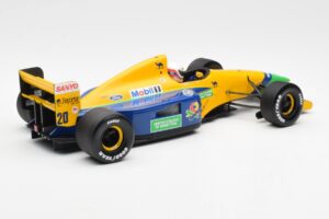Benetton Ford B191B #20 M. Brundle F1 Early Season 1992 Minichamps 1:18 100920120 Metāls — attēls 2 no 6