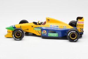 Benetton Ford B191B #20 M. Brundle F1 Early Season 1992 Minichamps 1:18 100920120 Metāls — attēls 3 no 6