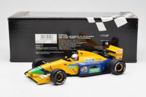 Benetton Ford B191B #20 M. Brundle F1 Early Season 1992 Minichamps 1:18 100920120 Metāls — attēls 6 no 6