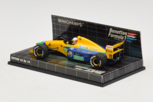 Benetton B191B Ford #20 M. Brundle Early Season F1 1992 Minichamps 1:43 400920120 Metāls — attēls 3 no 5