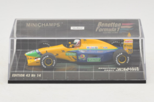 Benetton B191B Ford #20 M. Brundle Early Season F1 1992 Minichamps 1:43 400920120 Metāls — attēls 4 no 5