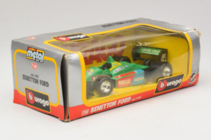 Benetton B190 Ford #20 N. Piquet F1 1990 Bburago 1:24 6102 Metāls — attēls 2 no 3