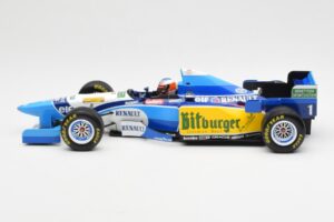 Benetton B195 Renault #1 M. Schumacher Winner Japanese GP 1995 Minichamps 1:18 510953401 Metāls — attēls 3 no 6