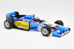 Benetton B195 Renault #1 M. Schumacher Winner Japanese GP 1995 Minichamps 1:18 510953401 Metāls — attēls 4 no 6