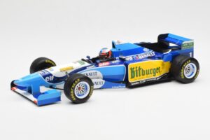Benetton B195 Renault #1 M. Schumacher Winner Japanese GP 1995 Minichamps 1:18 510953401 Metāls