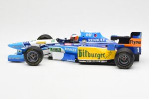 Benetton B195 Renault #1 M. Schumacher Canadian GP 1995 Minichamps 1:18 510950601 Metāls — attēls 3 no 6