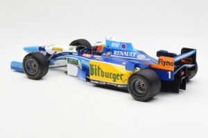 Benetton B195 Renault #1 M. Schumacher Canadian GP 1995 Minichamps 1:18 510950601 Metāls — attēls 5 no 6