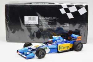 Benetton B195 Renault #1 M. Schumacher Canadian GP 1995 Minichamps 1:18 510950601 Metāls — attēls 6 no 6