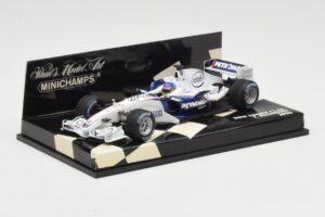 BMW Sauber F1.06 #11 J. Villeneuve F1 2006 Minichamps 1:43 400060017 Metāls — attēls 2 no 5