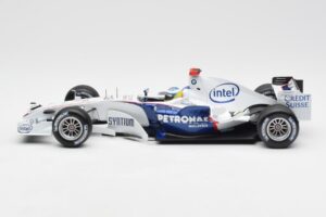 BMW Sauber F1.06 #16 N. Heidfeld F1 2006 Minichamps 1:18 100060016 Metāls — attēls 3 no 6