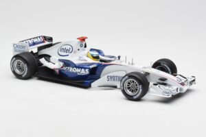 BMW Sauber F1.06 #16 N. Heidfeld F1 2006 Minichamps 1:18 100060016 Metāls — attēls 4 no 6