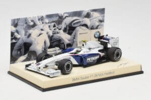 BMW Sauber F1.09 #6 N. Heidfeld F1 2009 v2 Minichamps 1:43 80422155795 Metāls — attēls 2 no 5