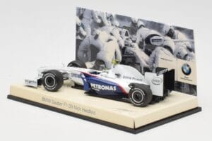 BMW Sauber F1.09 #6 N. Heidfeld F1 2009 v2 Minichamps 1:43 80422155795 Metāls — attēls 3 no 5