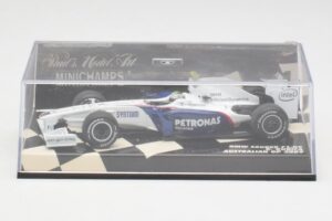 BMW Sauber F1.09 #5 R. Kubica Australian GP 2009 Minichamps 1:43 400090005 Metāls — attēls 4 no 5