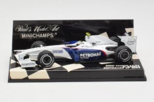 BMW Sauber F1.09 #5 R. Kubica Australian GP 2009 Minichamps 1:43 400090005 Metāls