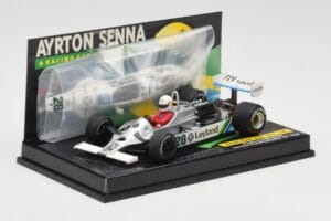 Brabham BMW BT52B A. Senna Test Car Paul Ricard 14 November 1983 Minichamps 1:43 540834399 Metāls — attēls 2 no 5