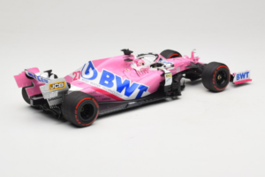 Racing Point RP20 Mercedes #27 N. Hulkenberg BWT Racing Point 70th Anniversary Grand Prix 2020 Minichamps 1:18 110200527 Metā — attēls 2 no 6