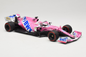 Racing Point RP20 Mercedes #27 N. Hulkenberg BWT Racing Point 70th Anniversary Grand Prix 2020 Minichamps 1:18 110200527 Metā — attēls 4 no 6