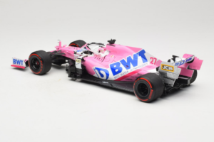 Racing Point RP20 Mercedes #27 N. Hulkenberg BWT Racing Point 70th Anniversary Grand Prix 2020 Minichamps 1:18 110200527 Metā — attēls 5 no 6