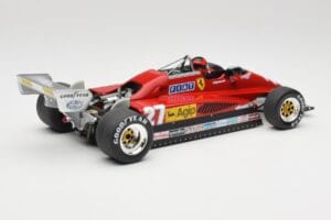 Ferrari 126C2 #27 G. Villeneuve GP Belgium 1982 MCG 1:18 MCG18629F Metāls — attēls 2 no 6