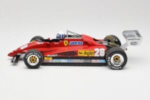 Ferrari 126C2 #28 D. Pironi GP Monaco 1982 MCG 1:18 MCG18628F Metāls — attēls 3 no 6