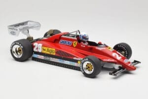 Ferrari 126C2 #28 D. Pironi GP Monaco 1982 MCG 1:18 MCG18628F Metāls — attēls 4 no 6